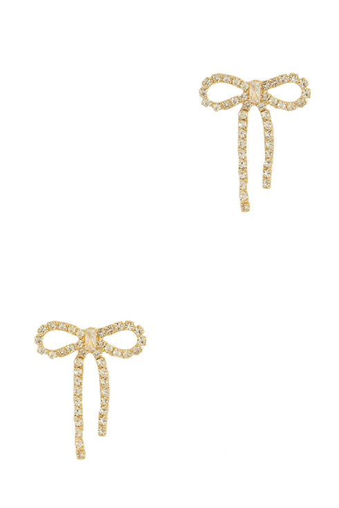 DANGLING BOWS EARRINGS
